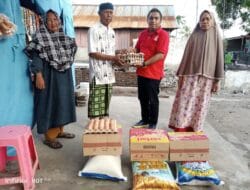 PSI Sikka Salurkan Bantuan ke Korban Kebakaran di Nangahure Lembah
