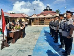 Kepolisian Polres Majene Mutasi Delapan Perwira