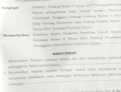 KPU Bone Terbukti Langgar Administrasi Pemilu, Ini Kata FPD