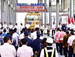 Presiden Resmikan Pengoperasian Kereta Api Makassar- Parepare