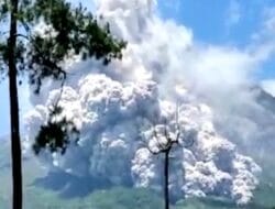 Gunung Merapi Semburkan Awan Panas Guguran dan Abu Vulkanik, Warga Diminta Mengungsi