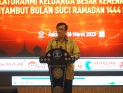 Menteri Hukum dan HAM Anjurkan Jajaran Pola Hidup Sederhana