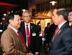 Momen Kompak Prabowo dan Jokowi di Jerman