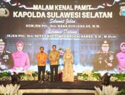 Kenal Pamit Kapolda Sulsel, Gubernur: Selamat Datang dan Selamat Bekerja