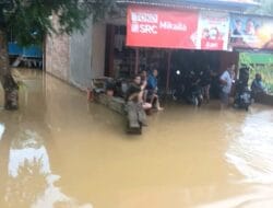 Intensitas Hujan Tinggi Sebabkan Puluhan Rumah Terendam Banjir di Cina