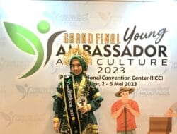 Wanita Asal Bone Terpilih Young Ambassador Agriculture Kementerian Pertanian RI 2023