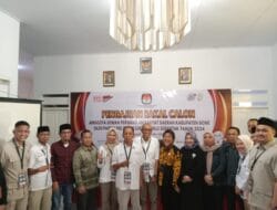 Akhirnya DPC Gerindra Bone Datangi KPUD, Target 9 Kursi