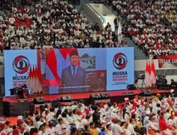 Relawan Teriakkan Nama Prabowo saat Jokowi Sebut Indonesia Butuh Pemimpin Pemberani