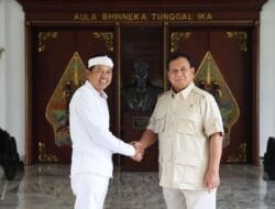 Terima Dedi Mulyadi dan Apdesi, Prabowo Ingatkan Peran Pemdes dalam Sishankamrata