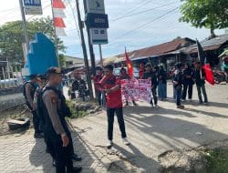 Tuntut Pengelolaan JKN/SKTM RS Syekh Yusuf, Aliansi Mahasiswa Lakukan Aksi