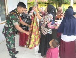 Serda Arzil dari Koramil 1407-13/Sibulue, Babinsa Penyayang Anak