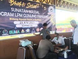 LPM Gunung Panjang Kembali Gelar Sunat Massal
