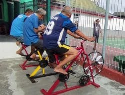 Bengkel WBP Tanjung Redeb Produksi Sepeda Statis
