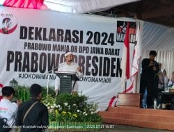 Gerrak PPRI 24 Deklarasi Nyatakan Dukungan ke Prabowo