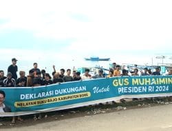 Dinilai Mampu Perjuangkan Hak Nelayan, Sejumlah Nelayan di Pantai Bajo Bone Dekalarasikan Gus Imin Presiden 2024