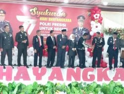 Momen Peringatan HUT Bhayangkara ke- 77 di Bone