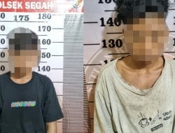 Diduga Curi Buah Kelapa Sawit, Dua Pemuda di Berau Dicokok Polisi