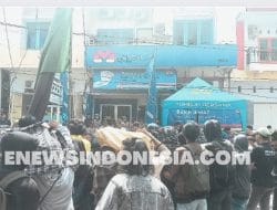 Aksi Solidaritas, HMI Cabang Bone Geruduk PT Mandala Finance