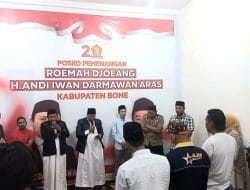 Momen Peresmian Posko Pemenangan Caleg DPRD Provinsi Ahmad Zainuddin di Bone