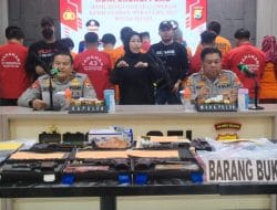 Operasi Pekat 2023, Polda Sulsel Amankan 4 Senjata Api Ilegal