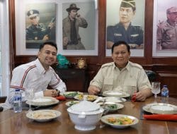 Reuni Setelah 5 Tahun, Raffi Ahmad Mengunjungi Prabowo di Kantor KEMHAN