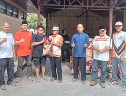 Bentuk Kepedulian, PKS Berau Salurkan Bantuan ke Korban Kebakaran