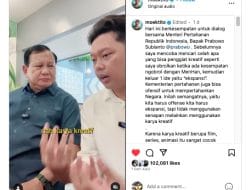 Prabowo Subianto Ungkap Film Perang Favoritnya