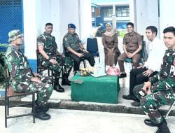 Personel Denpom XIV/1 Bone Ajarkan Siswa Fungsi Polisi Militer