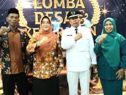 Momen Persentase Kepala Kampung Labanan Makarti pada Lomba Desa dan Kelurahan Tingkat Nasional Regional III
