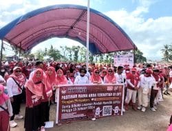 PPK dan PPS Bengo Masifkan Sosialisasi di Gelaran Jalan Santai