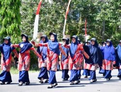 156 Barisan Gerak Jalan Indah Meriahkan HUT RI ke-78 di Sinjai