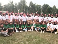 Lomba Gerak Jalan Antar Dusun di Desa Raja Diikuti 93 Peserta