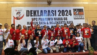 Prabowo Mania 08 Getarkan Madiun dan Mojokerto