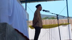 CEO Kalla Translog, Andi Muhammad Gunawan saat menyampaikan sambutannya