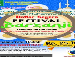 Buruan Daftar! Ponpes Al Mubarak Makassar akan Gelar Festival Barzanji Meriahkan Maulid Nabi