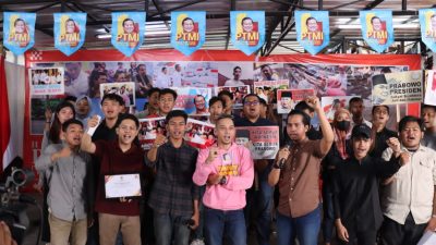 PTMI Relawan Milenial yang Mengagumi Sosok Prabowo, Deklarasikan Dukungannya