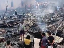 Si Jago Merah Mengamuk di Bone, 40 Motor Hangus Terbakar