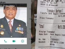 Atas Namakan Bupati Bone, Oknum Penipu Berhasil Kelabui Pengurus Masjid di Bone Sejumlah Rp15 Juta