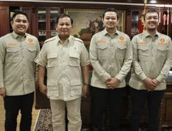 Bahas Mimpi Anak Muda, Prabowo Terima Kunjungan PP Pemuda Muhammadiyah