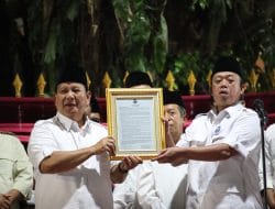 Relawan Jagat Prabowo Deklarasikan Dukungan, Prabowo Bukan Orang Asing Bagi NU