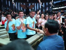 Moment Hangat Prabowo Bersama Anak-anak Disabilitas