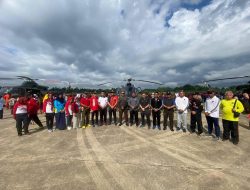 HUT Penerbangan TNI AD Skadron 13 ke-64 Disambut Meriah Masyarakat Berau