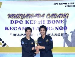Terpilih Aklamasi, Ikbal Nahkodai DPC Kepmi Bone Kecamatan Bengo