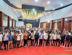 Pengukuhan Korcam dan Kordes Roemah Djoeang Bone, AIA: Gerindra Rebut Ketua DPRD Bone