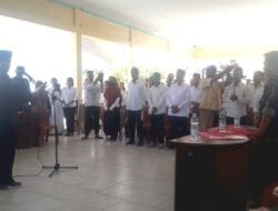 Pelantikan PTPS se-Kecamatan Torue Berlangsung Khidmat