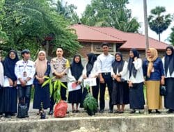 Usai Dilantik, KPPS Bulumparee Bone Tanam Pohon Dukung Reboisasi