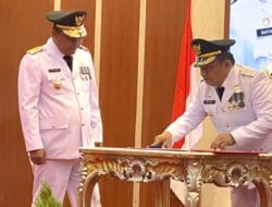 Muh Saleh dan Andi Bataralifu Dilantik Jadi Pj Bupati
