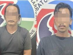 2 Pria di Salomekko Bone Diringkus Polisi Terkait Penyalahgunaan Shabu
