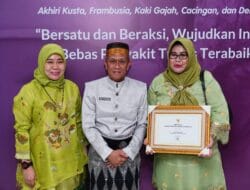 Tanggap Tangani Suspek Frambusia, Bone Diganjar Sertifikat