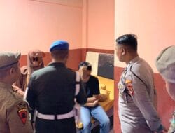 Sepasang Kekasih Digerebek TIM PAM Ramadhan Bone di Wisma Wangi